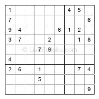 Play evil daily sudoku number 1602454