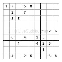 Play evil daily sudoku number 1626883