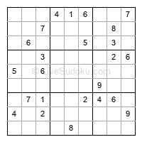 Play evil daily sudoku number 1641846
