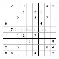 Play evil daily sudoku number 1642072