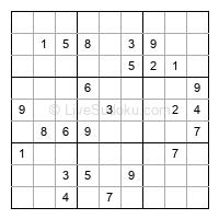 Play evil daily sudoku number 1659523