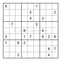 Play evil daily sudoku number 1661420