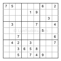 Play evil daily sudoku number 1668341