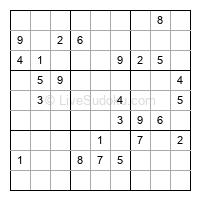 Play evil daily sudoku number 1676575