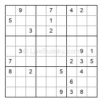 Play evil daily sudoku number 1676595