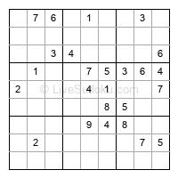 Play evil daily sudoku number 1722262