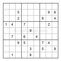 Play evil daily sudoku number 1734409