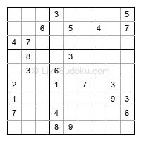 Play evil daily sudoku number 1734661