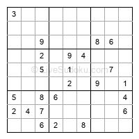 Play evil daily sudoku number 1737233