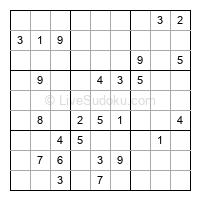 Play evil daily sudoku number 1738984