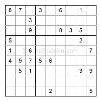 Play evil daily sudoku number 1751654