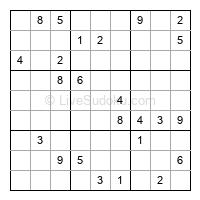 Play evil daily sudoku number 1755805