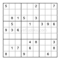 Play evil daily sudoku number 1764716