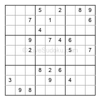 Play evil daily sudoku number 1774881
