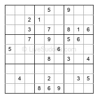 Play evil daily sudoku number 1779331