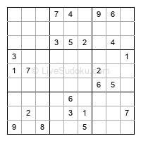 Play evil daily sudoku number 1782825