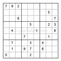 Play evil daily sudoku number 1792858