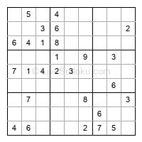 Play evil daily sudoku number 1797050