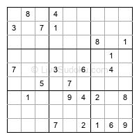 Play evil daily sudoku number 1822486