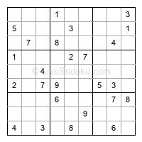 Play evil daily sudoku number 1832427