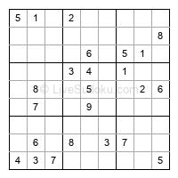 Play evil daily sudoku number 1832625