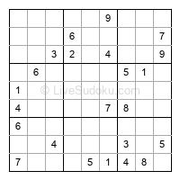 Play evil daily sudoku number 1841878