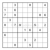 Play evil daily sudoku number 1883728