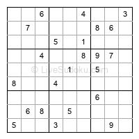 Play evil daily sudoku number 1887700