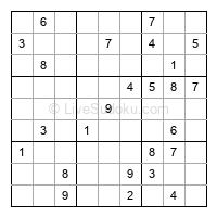 Play evil daily sudoku number 1903962