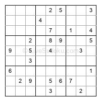 Play evil daily sudoku number 1945224