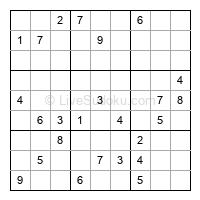 Play evil daily sudoku number 1950911