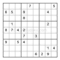 Play evil daily sudoku number 1962284