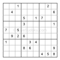 Play evil daily sudoku number 1967732