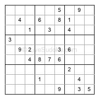 Play evil daily sudoku number 1987425