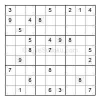 Play evil daily sudoku number 1992828