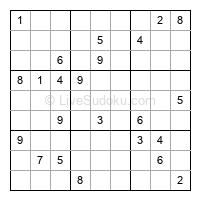 Play hard daily sudoku number 1006212