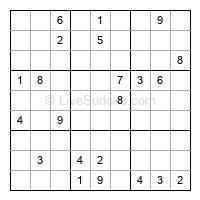 Play hard daily sudoku number 1009966