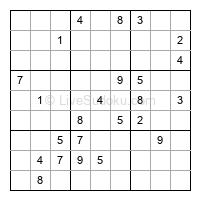 Play hard daily sudoku number 1011293