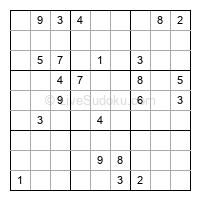 Play hard daily sudoku number 1027925