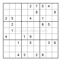 Play hard daily sudoku number 1034089