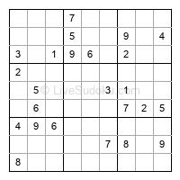 Play hard daily sudoku number 1069548