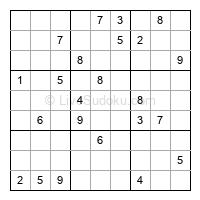 Play hard daily sudoku number 1072860