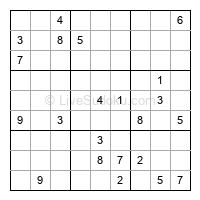 Play hard daily sudoku number 1085845