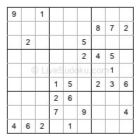 Play hard daily sudoku number 1103286
