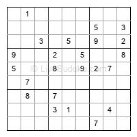 Play hard daily sudoku number 1132202