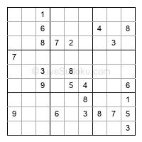 Play hard daily sudoku number 1136732