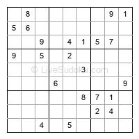 Templado Abierto Ensangrentado Sudoku | Free Sudoku Online in your Web Sudoku Kingdom