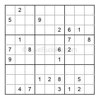 Play hard daily sudoku number 1169459