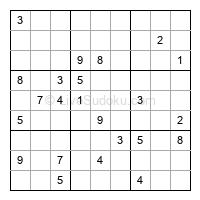 Play hard daily sudoku number 1174971