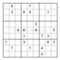 Play hard daily sudoku number 1176819